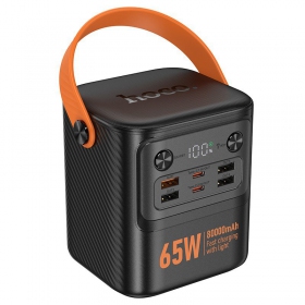 Εξωτερική μπαταρία Power Bank Hoco J152 Pro PD65W 80000mAh μαύρος