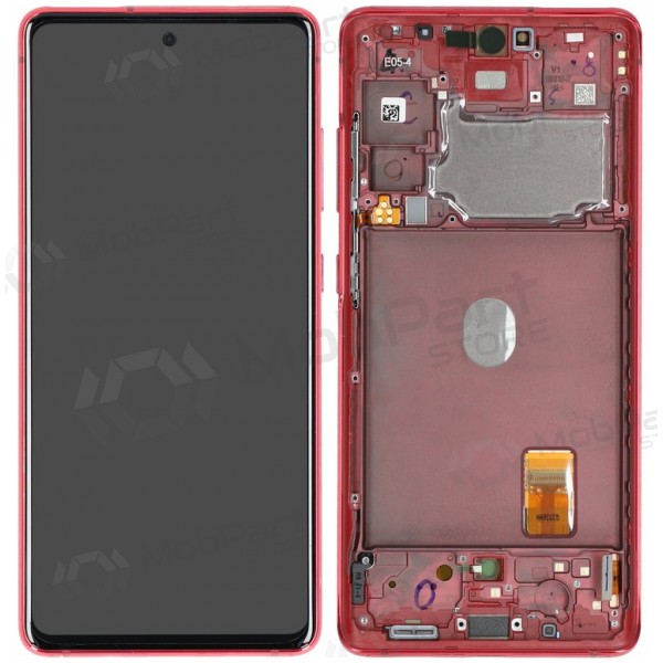 Samsung Galaxy S20 FE οθόνη (το κόκκινο) (με πλαίσιο) (γνησια) Samsung Galaxy S20 FE οθόνη (το κόκκινο) (με πλαίσιο) (γνησια)