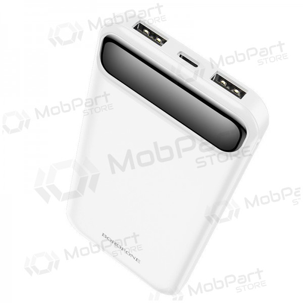 Εξωτερική μπαταρία Power Bank Borofone BJ14 Type-C microUSB 2*USB (2A) 10000mAh άσπρο Εξωτερική μπαταρία Power Bank Borofone BJ14 Type-C microUSB 2*USB (2A) 10000mAh άσπρο