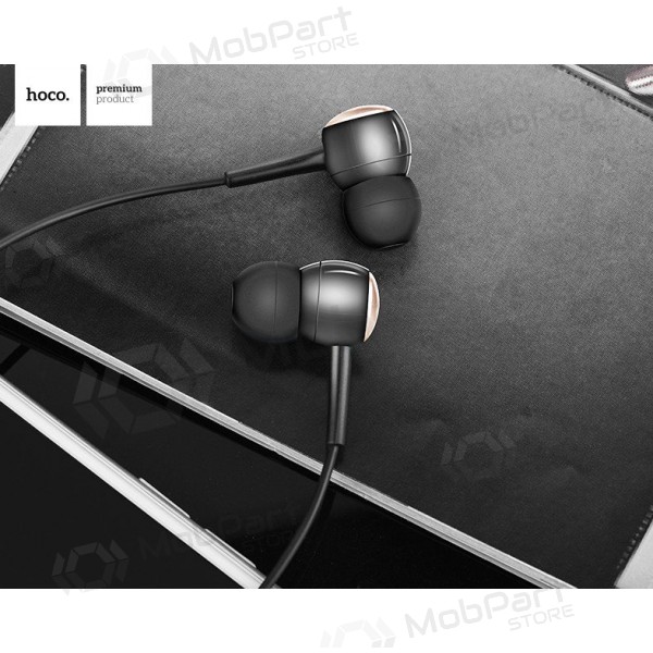 Handsfree ακουστικα HOCO M19 3,5mm (μαύρος) Handsfree ακουστικα HOCO M19 3,5mm (μαύρος)