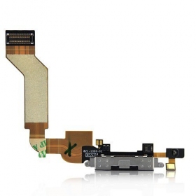 Apple iPhone 4S θύρα φόρτισης (μαύρος)