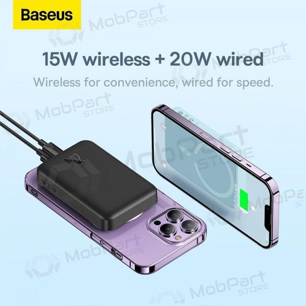 Εξωτερική μπαταρία Power Bank Baseus Magnetic Mini Air 20W 10000mAh μαύρος P10059001113-00