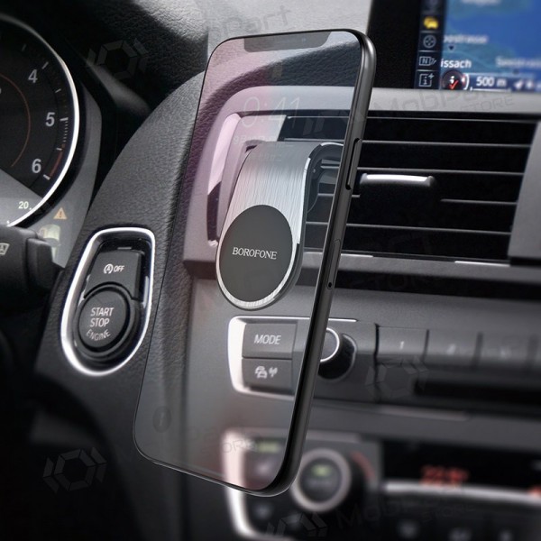 Automobilinis Γενικής telefono laikiklis Borofone BH10, tvirtinamas ant ventiliacijos grotelių, magnetinis, μαύρος Automobilinis Γενικής telefono laikiklis Borofone BH10, tvirtinamas ant ventiliacijos grotelių, magnetinis, μαύρος