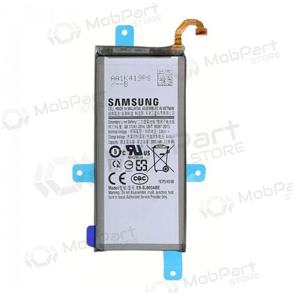 Samsung Galaxy A6 (2018), J6 (2018) μπαταρία, akumuliatorius (γνησια) Samsung Galaxy A6 (2018), J6 (2018) μπαταρία, akumuliatorius (γνησια)