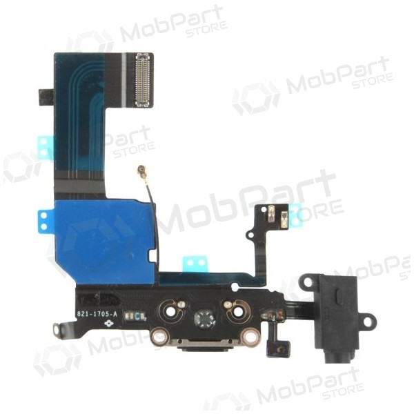 Apple iPhone 5C θύρα φόρτισης (μαύρος) Apple iPhone 5C θύρα φόρτισης (μαύρος)