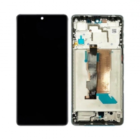 Xiaomi Poco F5 5G οθόνη (μπλε) (με πλαίσιο) (OLED)