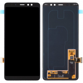 Samsung A530 Galaxy A8 (2018) οθόνη (μαύρος) (service pack) (γνησια)