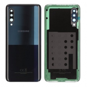 Samsung A908 Galaxy A90 5G 2019 πίσω κάλυμμα μπαταρίας (μαύρος) (μεταχειρισμένος grade B, γνησια)