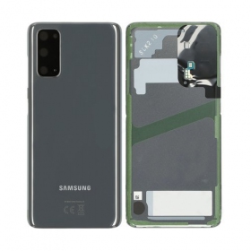 Samsung G981F / G980 Galaxy S20 πίσω κάλυμμα μπαταρίας γκρί (Cosmic Grey) (μεταχειρισμένος grade B, γνησια)