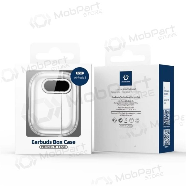 Θήκη Dux Ducis PECL Apple AirPods 3 γκρί