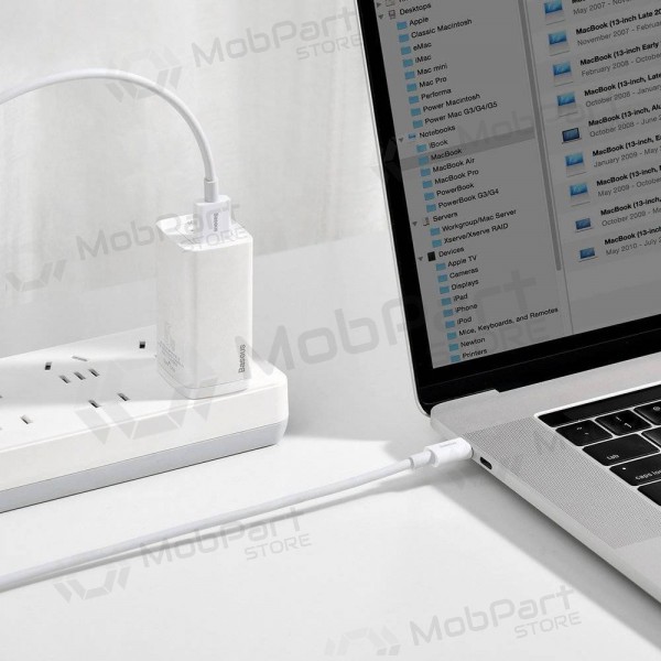 USB καλώδιο Baseus Superior Type-C 66W 1.0m (άσπρο) CATYS-02