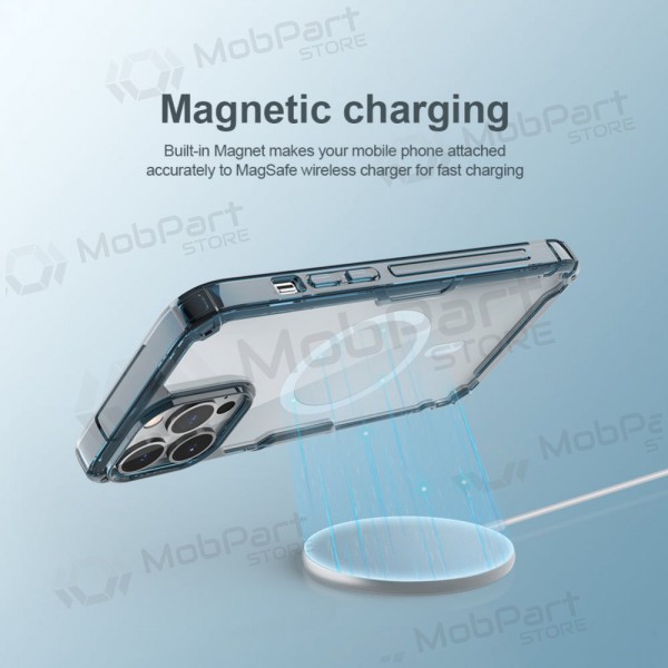 Apple iPhone 14 Pro Max θήκη „Nillkin Nature Magnetic“ (μπλε) Apple iPhone 14 Pro Max θήκη „Nillkin Nature Magnetic“ (μπλε)