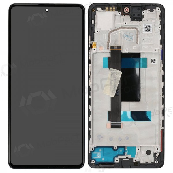 Xiaomi Redmi Note 12 Pro 5G / Poco X5 Pro 5G οθόνη (μαύρος) (με πλαίσιο) (γνησια) Xiaomi Redmi Note 12 Pro 5G / Poco X5 Pro 5G οθόνη (μαύρος) (με πλαίσιο) (γνησια)