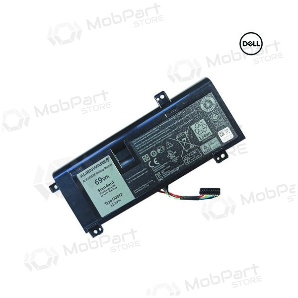DELL 8X70T, 6216mAh μπαταρία Laptop - PREMIUM DELL 8X70T, 6216mAh μπαταρία Laptop - PREMIUM