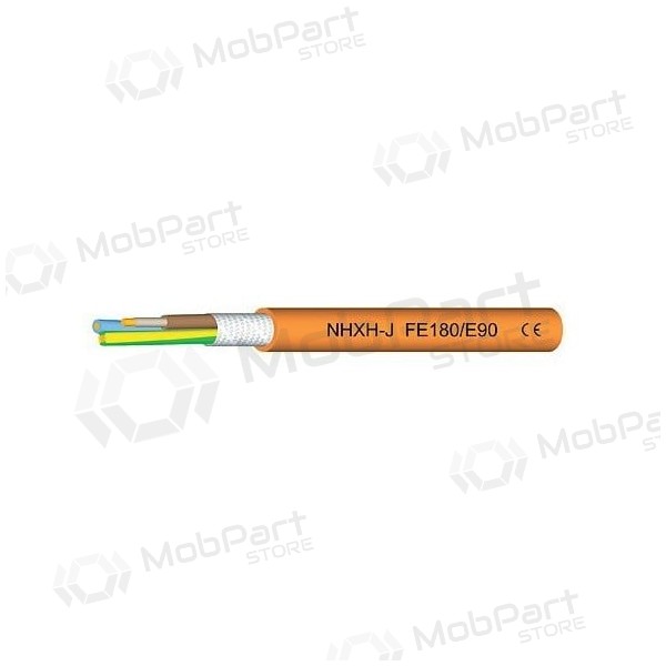 Καλώδιο Ισχύος Eupen NHXH FE-180/E90 4x2.5 mm² χάλκινος LSZH 1 kV