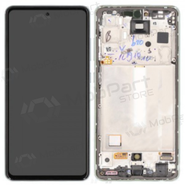 Samsung Galaxy A52s οθόνη (Awesome Mint) (με πλαίσιο) (γνησια) Samsung Galaxy A52s οθόνη (Awesome Mint) (με πλαίσιο) (γνησια)