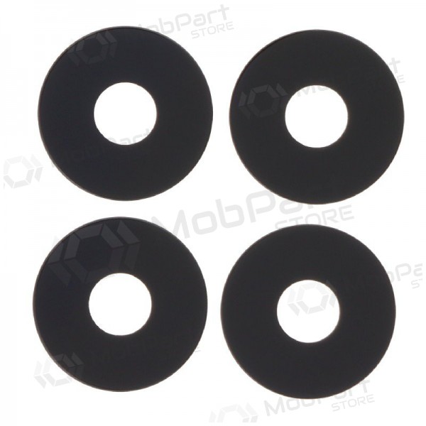 Huawei Honor X8A τζαμάκι κάμερας Black (only lens 4pcs) ORG