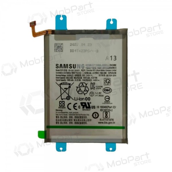 Samsung Galaxy A13 5G μπαταρία, akumuliatorius (γνησια) Samsung Galaxy A13 5G μπαταρία, akumuliatorius (γνησια)