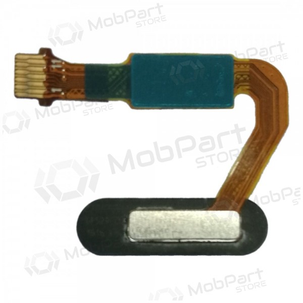 Huawei P20 / P20 Pro / Mate 10 / Nova 2S / Honor V10 εύκαμπτο καλώδιο with black fingerprint Huawei P20 / P20 Pro / Mate 10 / Nova 2S / Honor V10 εύκαμπτο καλώδιο with black fingerprint