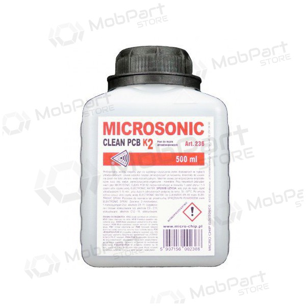 Skystis Microsonic clean PCB K2 500ml (ultragarso vonelei)