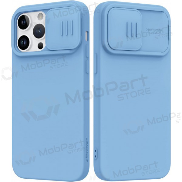Apple iPhone 15 Pro Max θήκη „Nillkin Silicone“ (γαλάζιο)
