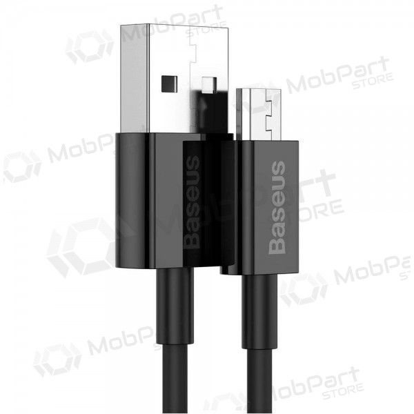 USB καλώδιο Baseus Superior microUSB 2A 2.0m (μαύρος) CAMYS-A01