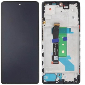 Xiaomi Redmi Note 12 Pro+ οθόνη (μαύρος) (με πλαίσιο) (γνησια)