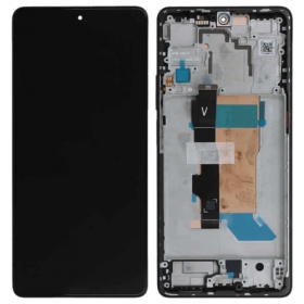 Xiaomi Poco F5 5G οθόνη (μαύρος) (με πλαίσιο) (γνησια)