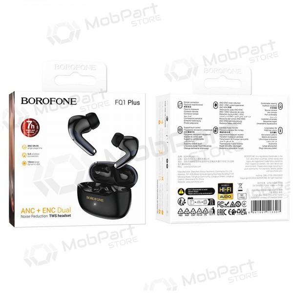 Ασύρματοςs ausinės Borofone FQ1 Plus ANC+ENC Ασύρματοςs ausinės Borofone FQ1 Plus ANC+ENC