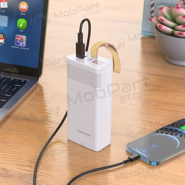 Εξωτερική μπαταρία Power Bank Borofone BJ18A 2xUSB 2A 30000mAh άσπρο