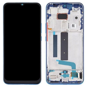 Xiaomi Mi 10 Lite 5G οθόνη (μπλε/ πράσινος) (με πλαίσιο) (γνησια)