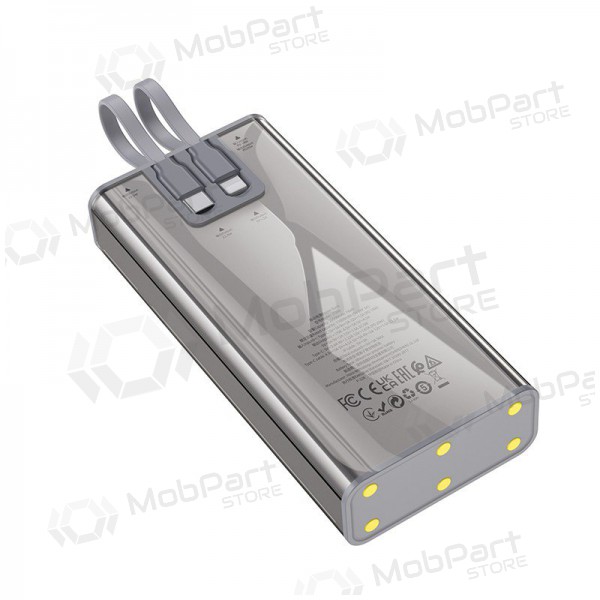 Εξωτερική μπαταρία Power Bank Hoco J104A Discovery Edition 22.5W 20000mAh γκρί Εξωτερική μπαταρία Power Bank Hoco J104A Discovery Edition 22.5W 20000mAh γκρί