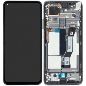 Xiaomi Mi 10T / Mi 10T Pro οθόνη (μαύρος) (με πλαίσιο) (γνησια)