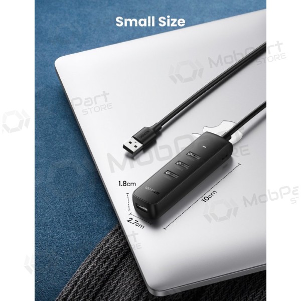 USB šakotuvas Ugreen CM416 USB-A 3.0 to 4xUSB-A 3.0 (10915) μαύρος