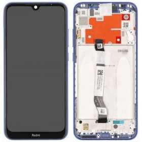 Xiaomi Redmi Note 8T οθόνη (μπλε) (με πλαίσιο) (γνησια)
