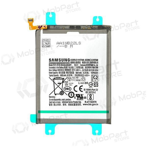Samsung Galaxy A32 / A42 / A72 5G μπαταρία, akumuliatorius (γνησια) Samsung Galaxy A32 / A42 / A72 5G μπαταρία, akumuliatorius (γνησια)