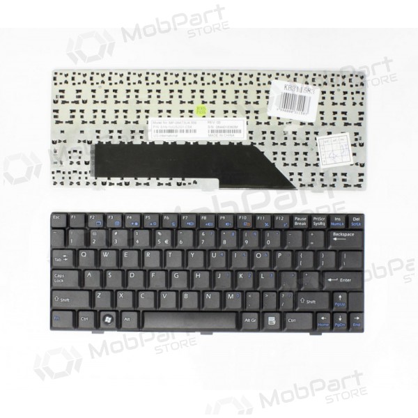 MSI Wind: U90, U100, U110 πληκτρολόγιο