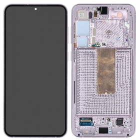 Samsung Galaxy S23+ οθόνη (levandų) (με πλαίσιο) (γνησια)