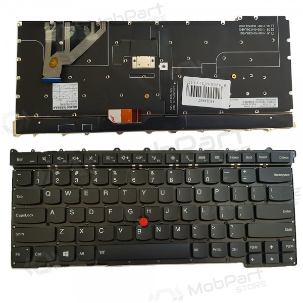 Lenovo X1 Carbon Gen 3, US&UK πληκτρολόγιο Lenovo X1 Carbon Gen 3, US&UK πληκτρολόγιο