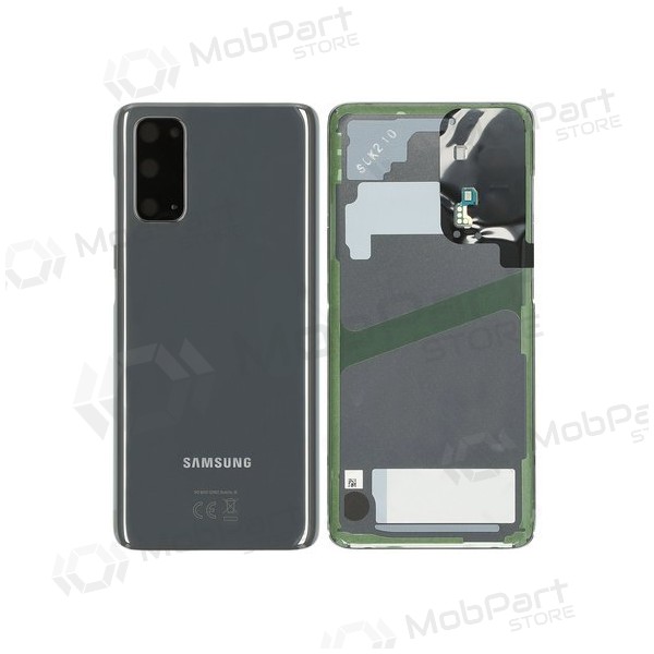 Samsung G981F / G980 Galaxy S20 πίσω κάλυμμα μπαταρίας γκρί (Cosmic Grey) (μεταχειρισμένος grade C, γνησια)