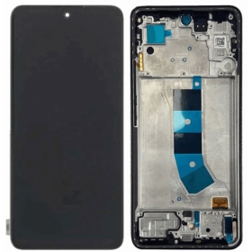 Xiaomi Redmi Note 13 4G οθόνη (μαύρος) (με πλαίσιο) (γνησια)