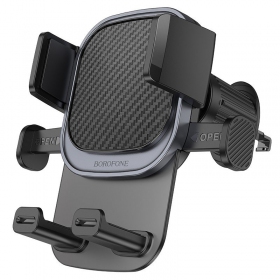 Θήκη τηλεφώνου αυτοκινήτου Borofone BH120 (air vent) μαύρος