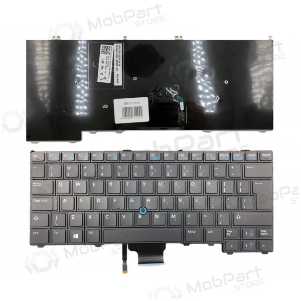 Dell: Latitude E7240, E7440, D4HRW πληκτρολόγιο Dell: Latitude E7240, E7440, D4HRW πληκτρολόγιο