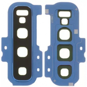 Samsung G975 Galaxy S10+ τζαμάκι κάμερας μπλε (Prism Blue)