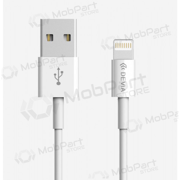 USB καλώδιο Devia Smart Lightning 2.0m (άσπρο)