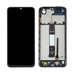 Xiaomi Redmi A1 / A1+ οθόνη (μαύρος) (με πλαίσιο) (service pack) (γνησια)