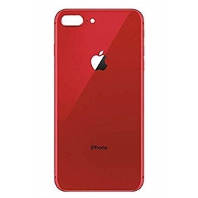 Apple iPhone 8 Plus πίσω κάλυμμα μπαταρίας (το κόκκινο) (bigger hole for camera)