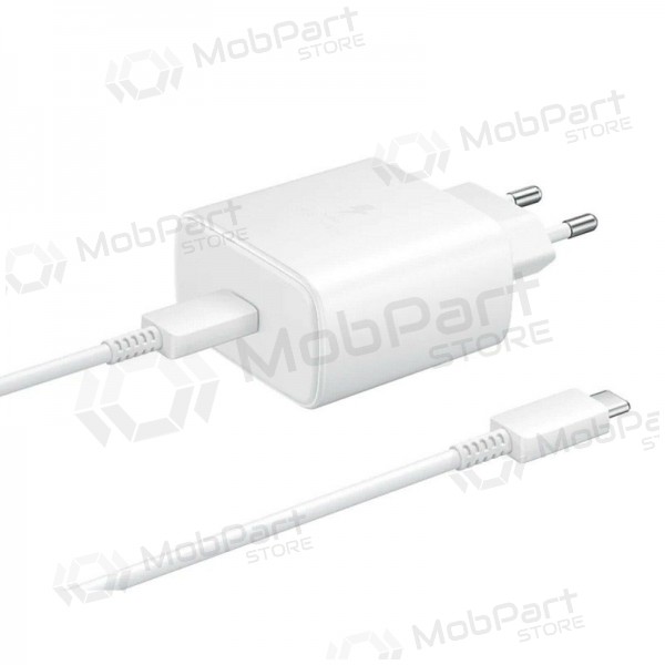 Φορτιστής Samsung EP-TA845 45W + Type-C καλώδιο 25W άσπρο