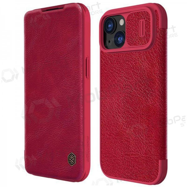 Apple iPhone 14 Pro θήκη „Nillkin Leather“ (το κόκκινο)