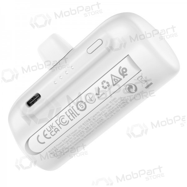 Εξωτερική μπαταρία Power Bank Hoco J106 Lightning 5000mAh άσπρο